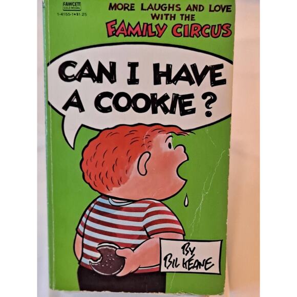 Can I Have a Cookie? (The Family Circus) by Bil Keane (1973 MM Paperback) - Picture 1 of 6